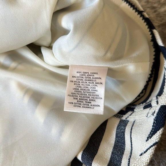 NWT Anthropologie Maeve Mitered Stripe Peplum Top 12 - Picture 8 of 9